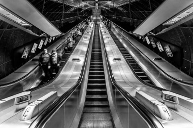 London Bridge Station Escalators - Mabry Campbell