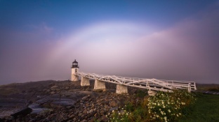 Rainbow-Over-Marshall-Point-Lighthouse-II-Mabry-Campbell