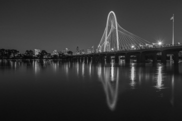 Reflections-Of-Margaret-Hunt-Hill-Bridge-Over-Trinity-River-Mabry-Campbell