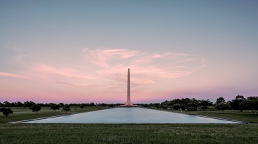 San-Jacinto-Monument-and-Reflecting-Pool-Pastel-Sky-Mabry-Campbell